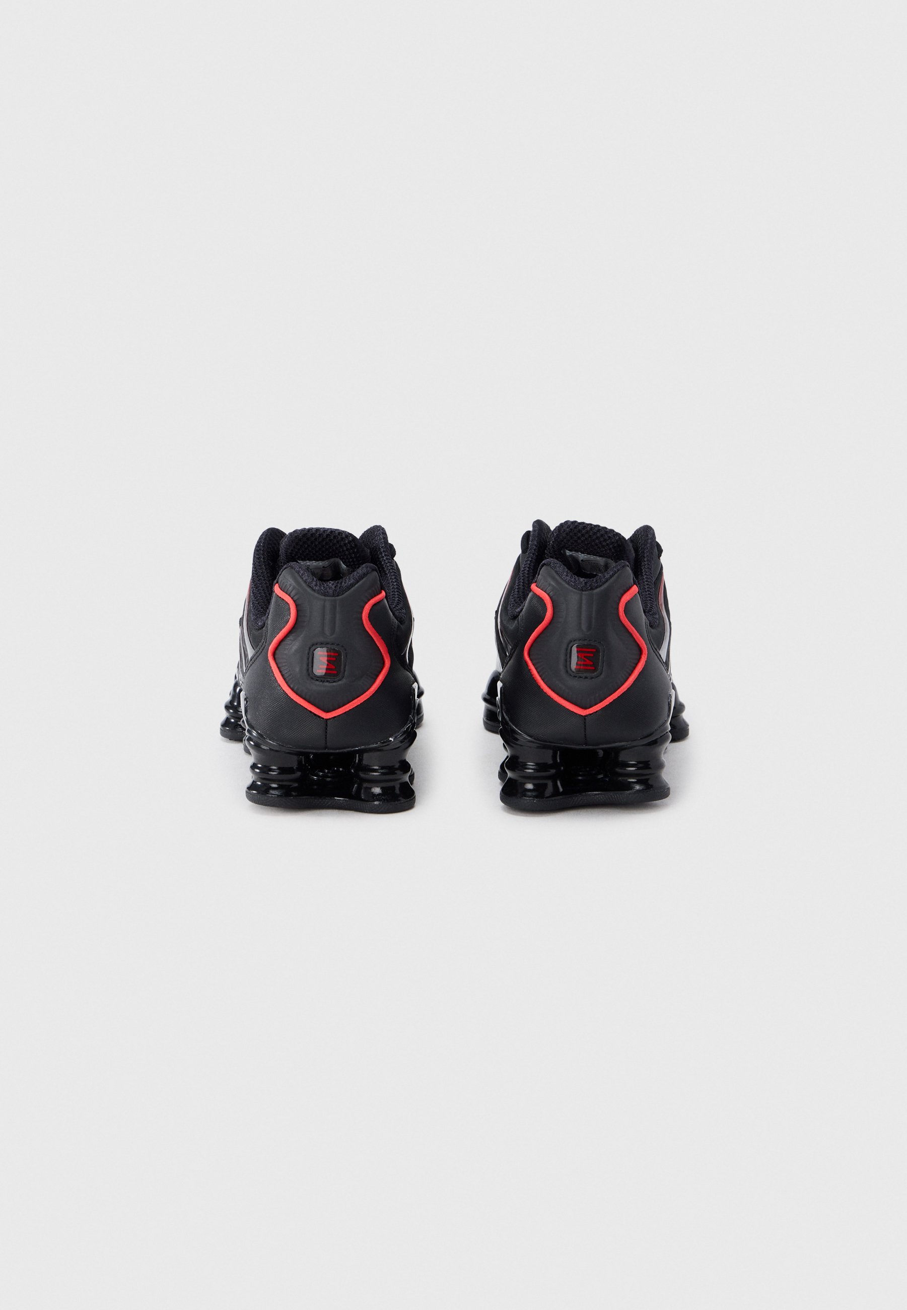 Nike Sportswear SHOX TL - Sneakers low - black/light crimson/negru
