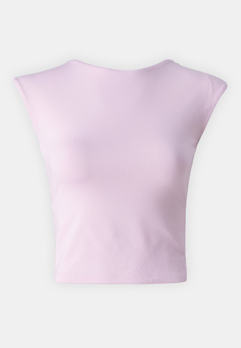 Gina Tricot T-shirt print roze