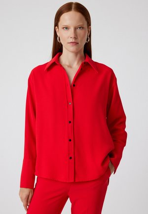 CREPE - Blus - red