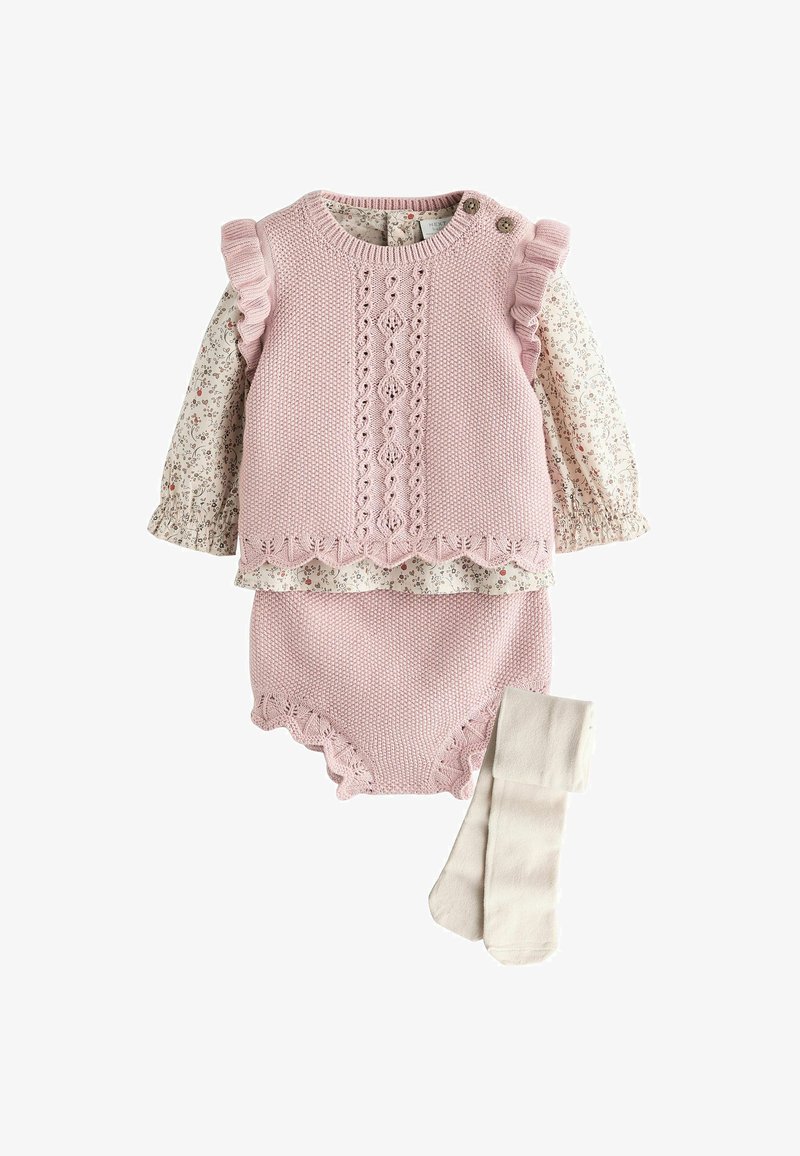 Next LONG SLEEVE SET - REGULAR FIT - Pantaloni scurți - pink