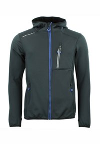 Peak Mountain POLARSHELL - Blouson - noir bleu