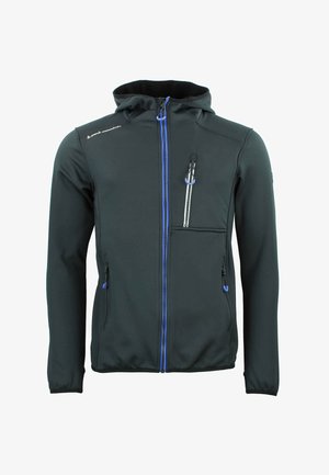 Peak Mountain POLARSHELL - Outdoorjas - noir bleu