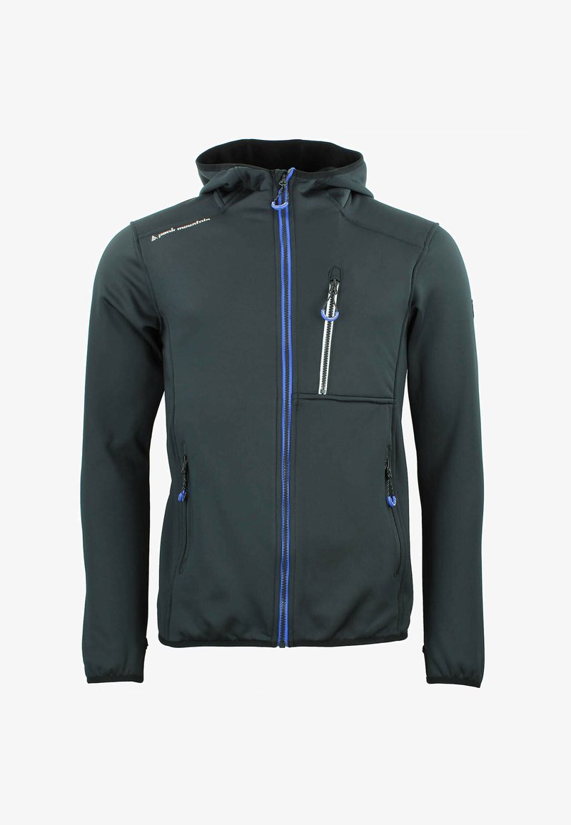 Peak Mountain POLARSHELL - Blouson - noir bleu