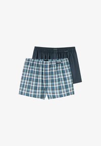 Selected, blau rot kariert