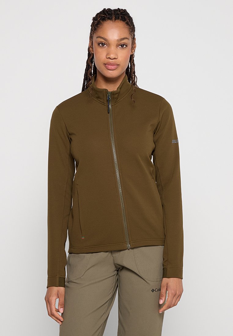 Dolomite Sweater met rits olijfgroen Dolomite Sweater met rits olijfgroen
