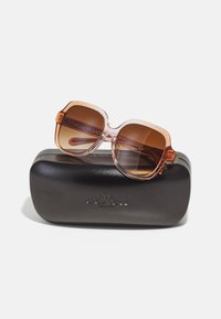 COACH Slnečné okuliare - saddle/dusty rose gradient/brown gradient
