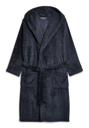 NEXT SUPERSOFT HOODED DRESSING GOWN - Bademantel - navy blue