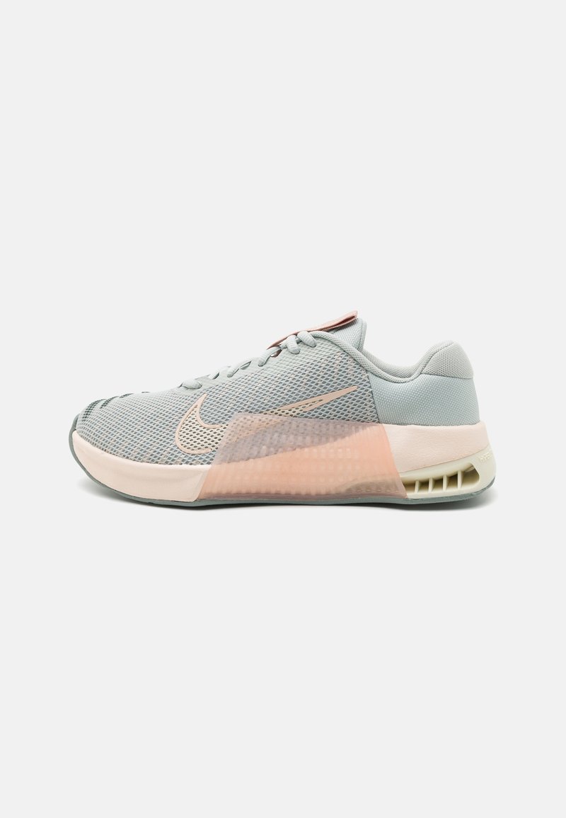 Nike Performance - METCON 9 - Avalynė treniruotėms - light silver/pale ivory/guava ice/mica green, Padidinti