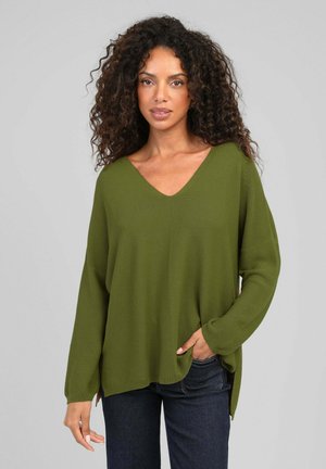 AN'GE, PULL LAJAMAICA GUACAMOLE - Pullover - guacamole