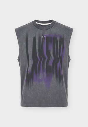 Nike Performance, LOS ANGELES LAKERS STANDARD ISSUE MEN'S BASKETBALL - Тениска с щампа - iron grey/white