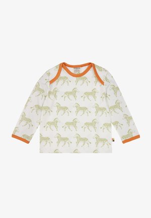 loud + proud DRUCK ZEBRA ASTER - Maglietta a manica lunga - grün