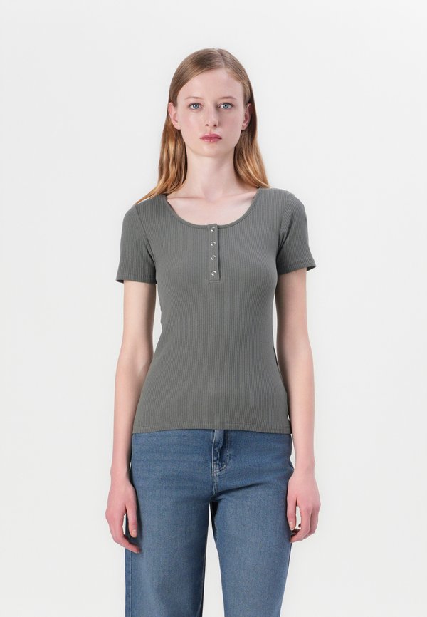 PCKITTE - Basic T-shirt - castor gray