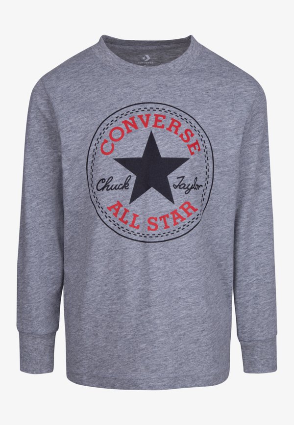 CHUCK PATCH LONG SLEEVE TEE - Long sleeved top - gris