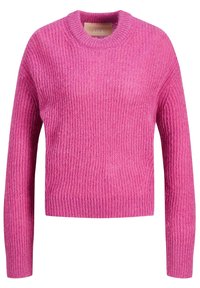 JJXX - JXEMBER LS FLUFFY CREW NECK  NOOS - Svetr - festival fuchsia Miniatura obrázku 1