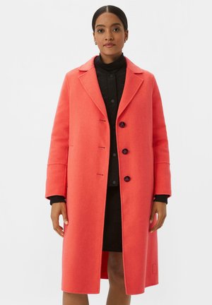 LOOSE FIT AUS DOUBLEFACE - Classic coat - koralle