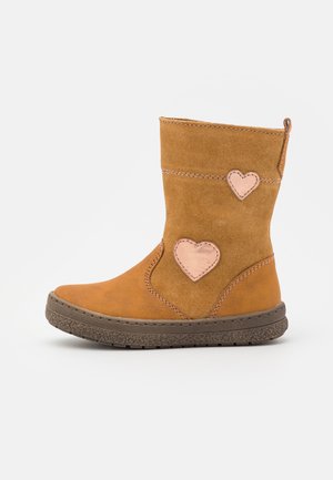 LEATHER - Laarzen - cognac