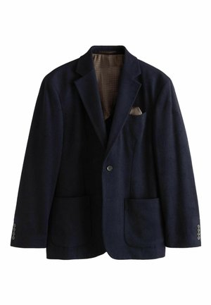 REGULAR FIT RICH SOFT TOUCH - Blazer jacket - navy blue