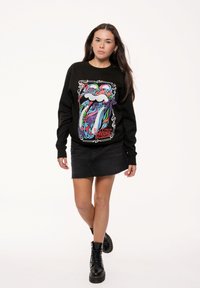 Paradiso Clothing THE ROLLING STONES COLOUR SWIRLS - Sweatshirt - black