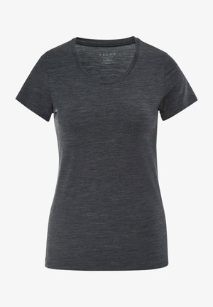 FALKE Daily ClimaWool Crew Neck - Caraco - dark grey heather