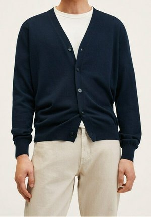 Strickjacke - royal blue