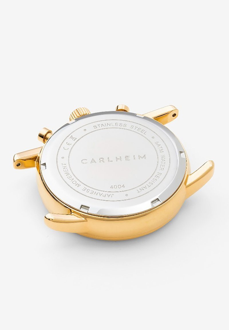 Herren Analoguhren | Carlheim Chronograph rose gold/blue/blau - QX84895 Herren Analoguhren | Carlheim Chronograph rose gold/blue/blau - QX84895