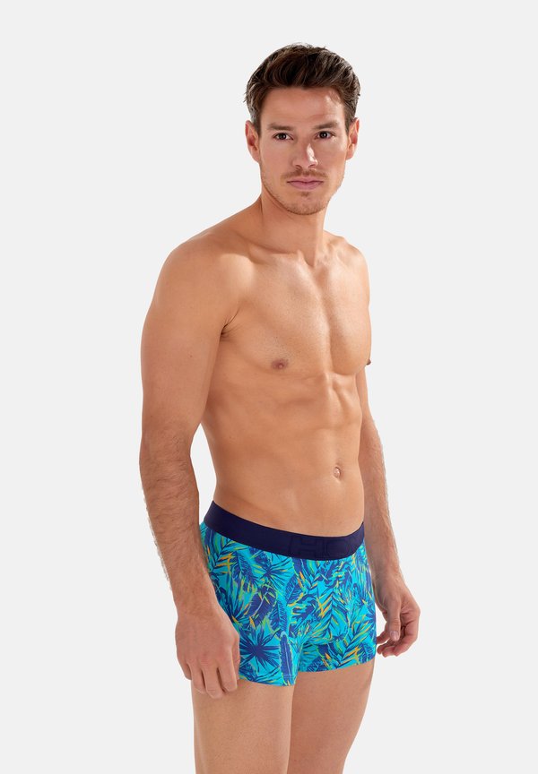 Boxerbriefs - turquoise print