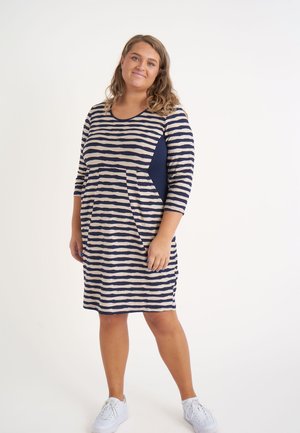 BIANCO - Vestido informal - navy sand