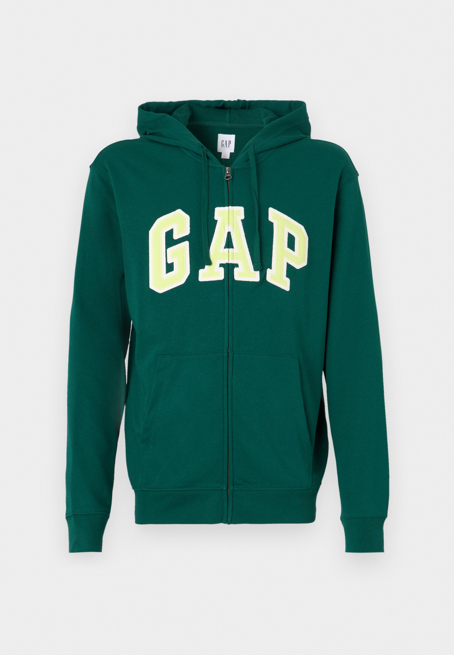 GAP HERITAGE LOGO - Zip-up sweatshirt - rain forest/green