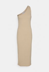 Vero Moda Petite VMUDAVA ONE SHOULDER DRESS - Vestido de malha - irish cream