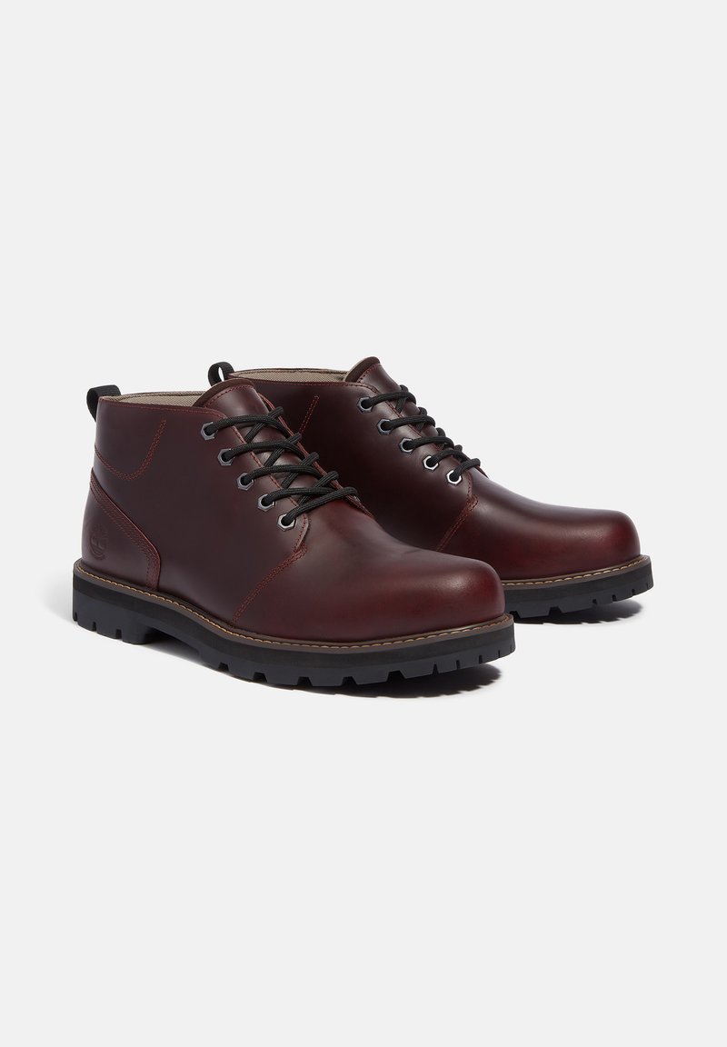 Timberland Šněrovací kotníkové boty - burgundy