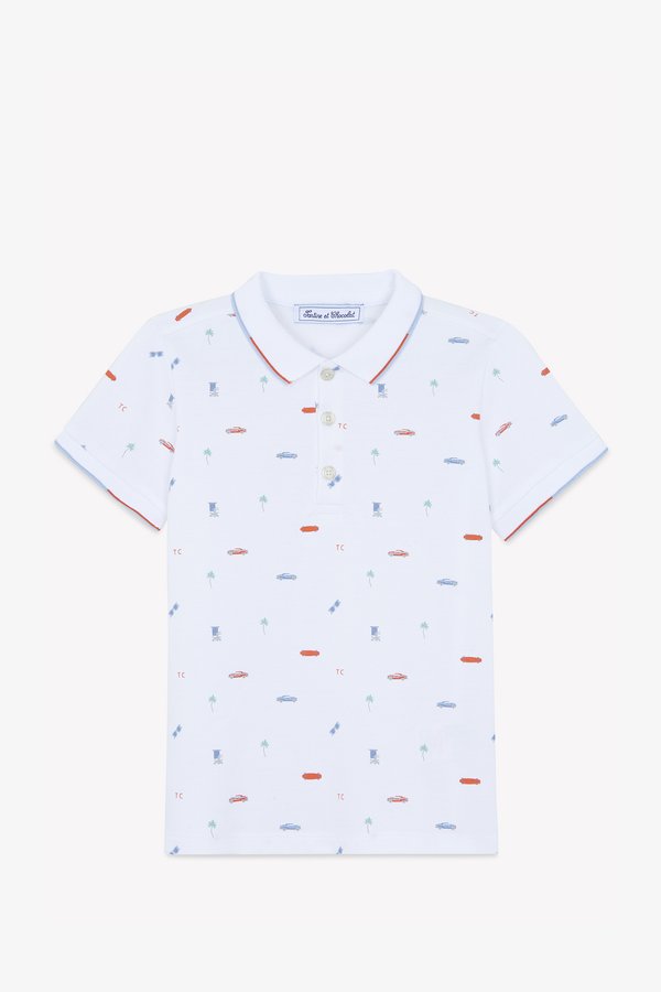 Polo shirt - spicy orange - Main Image