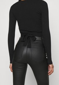Even&Odd Langarmshirt - black