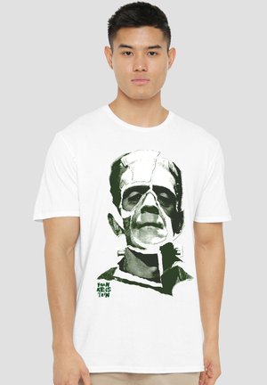 Universal Studios, UNIVERSAL MONSTERS/FRANKENSTEIN PUNK - Print T-shirt - white