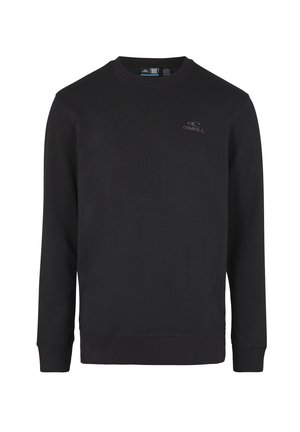 Zwart katoenen sweatshirt met lange mouwen, ronde hals, geribde boorden en onderrand, met een subtiele O'Neill-logo op de borst.