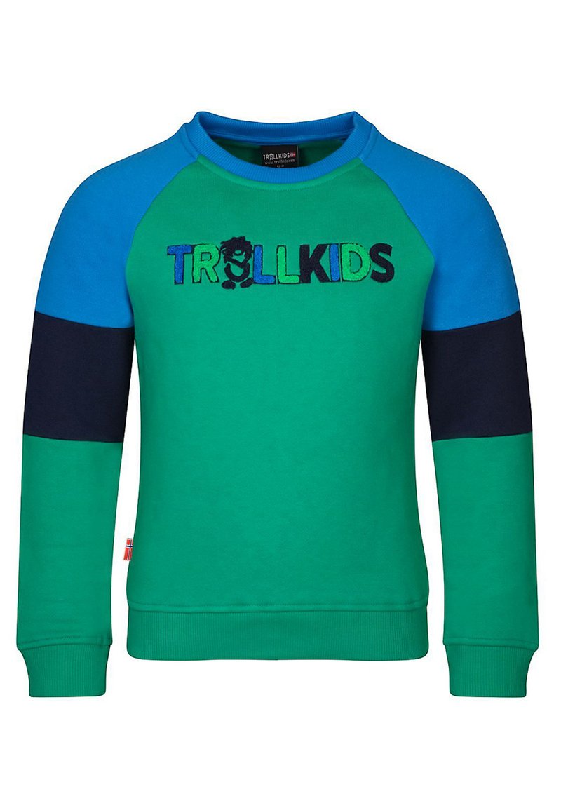 Trollkids Sweater donkergroen