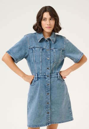 KADORIANA  - Denim dress - washed blue denim