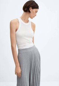 Mango SARA H - Gonna a campana - mottled light grey