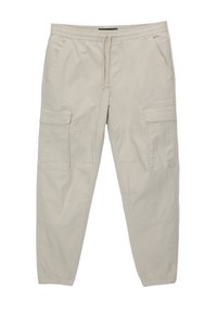 Hlačami s stranskimi žepi - beige