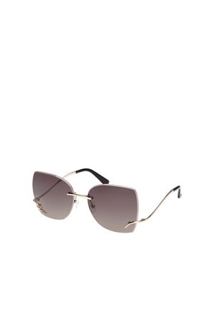 Guess Lunettes de soleil - gold / gradient brown
