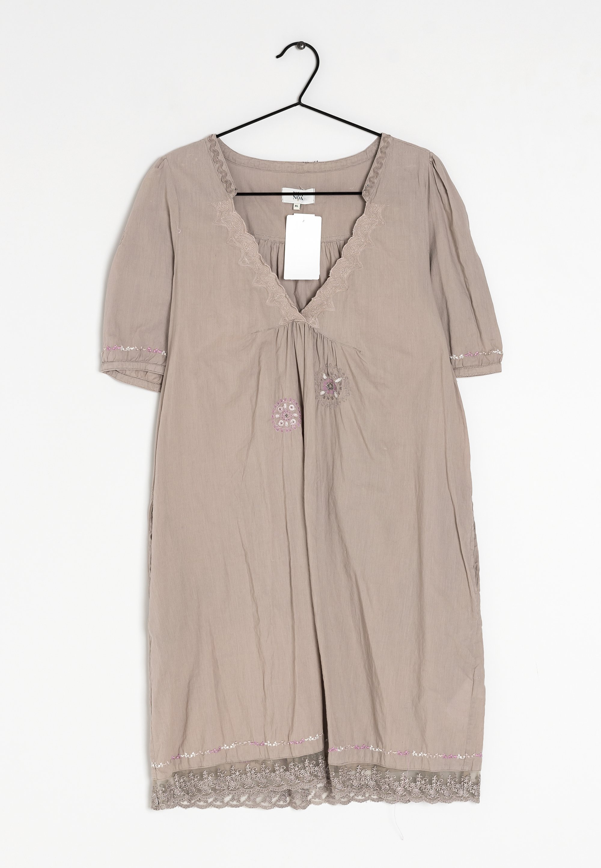 knee length dresses for ladies Bryn Walker Cross Dyed Linen main image 0