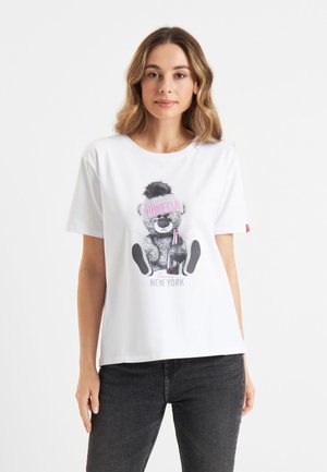 T-shirt print - reinweiss