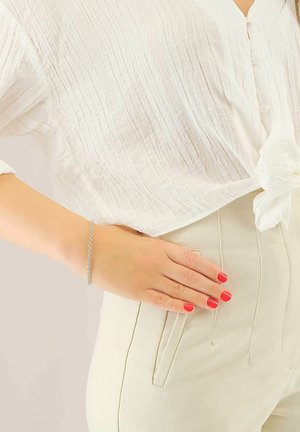 MUAU Schmuck, UNISEX - Bracelet - weissgold-coloured