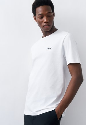 BOSS 3 PACK - Basic póló - white