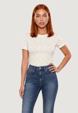Calvin Klein Jeans, LV047G811G - T-shirt imprimé - cream
