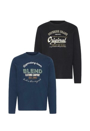 BHBENAP 2 PACK - Long sleeved top - dress blues black