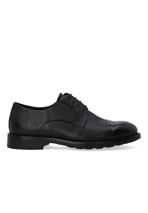 VENEZIA LOW SHOES - Elegantní šněrovací boty - black