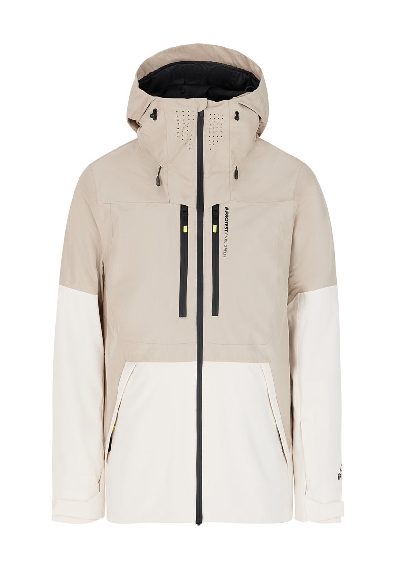 Watts, STORM veste de ski hommes Kamo White blanc, noir