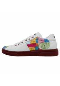 Dogo ACE  - Sneaker low - weiß gelb