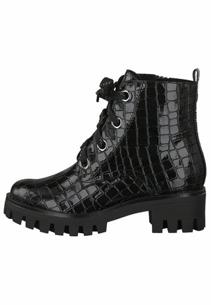 Bottines à plateau - black