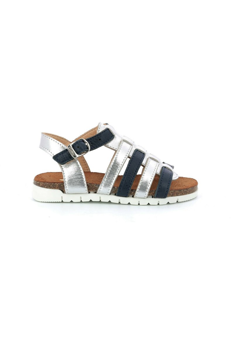Kinder Sneaker | Aster BANWA Riemensandalette argent/silberfarben - TL09477 Kinder Sneaker | Aster BANWA Riemensandalette argent/silberfarben - TL09477